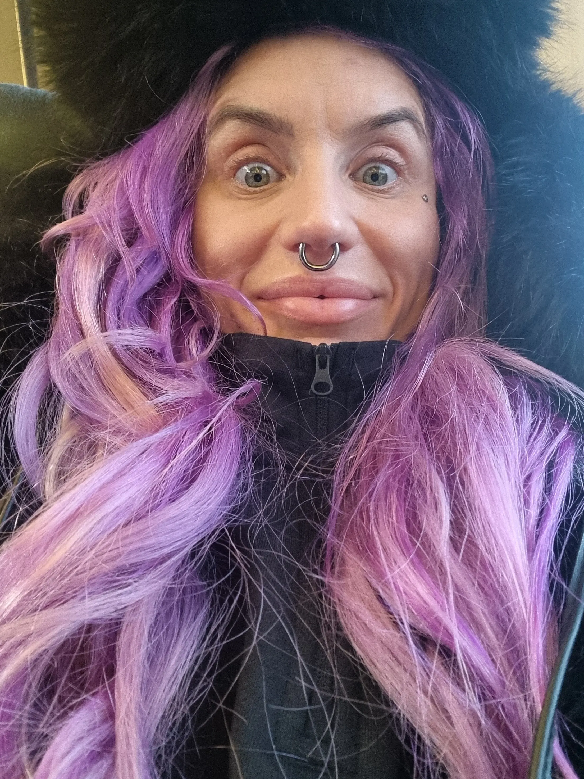 Tattooed violet